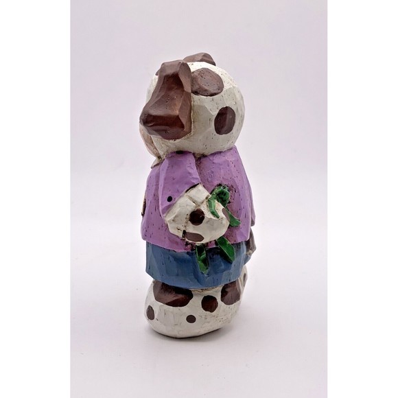 Eddie Walker Midwest of Cannon Falls Dog With Frog Figurine Used - Picture 2 of 9